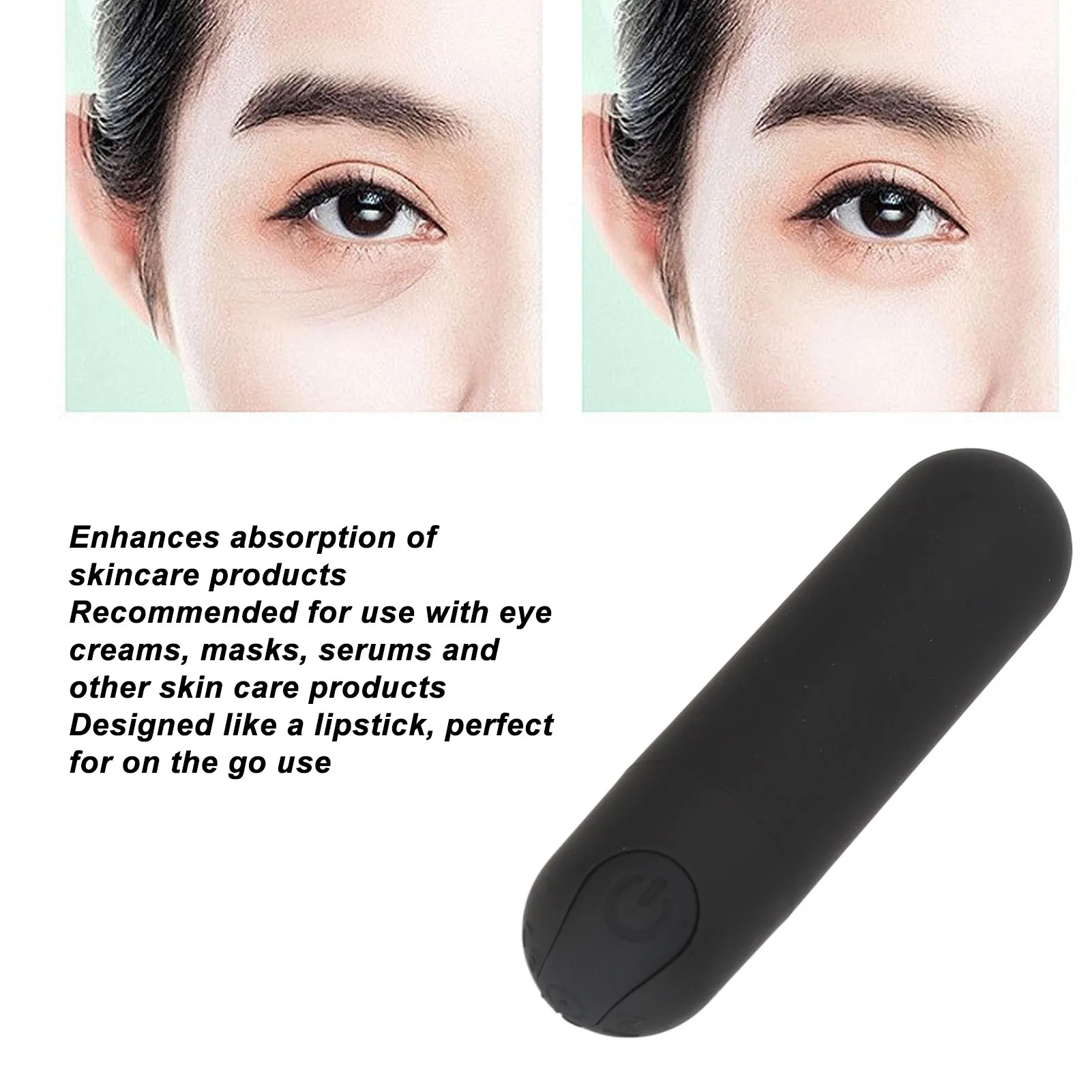 Elektrische Auge Massage Zauberstab Reduzieren Feine Linien Fördern Serum Absorption Gesicht Auge Massage Werkzeug Auge Massage Stift Gesicht Auge Massage Werkzeug