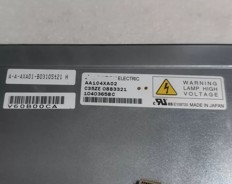 10.4 inch AA104XA02 LCD Screen Display Panel ,stock test shows normal