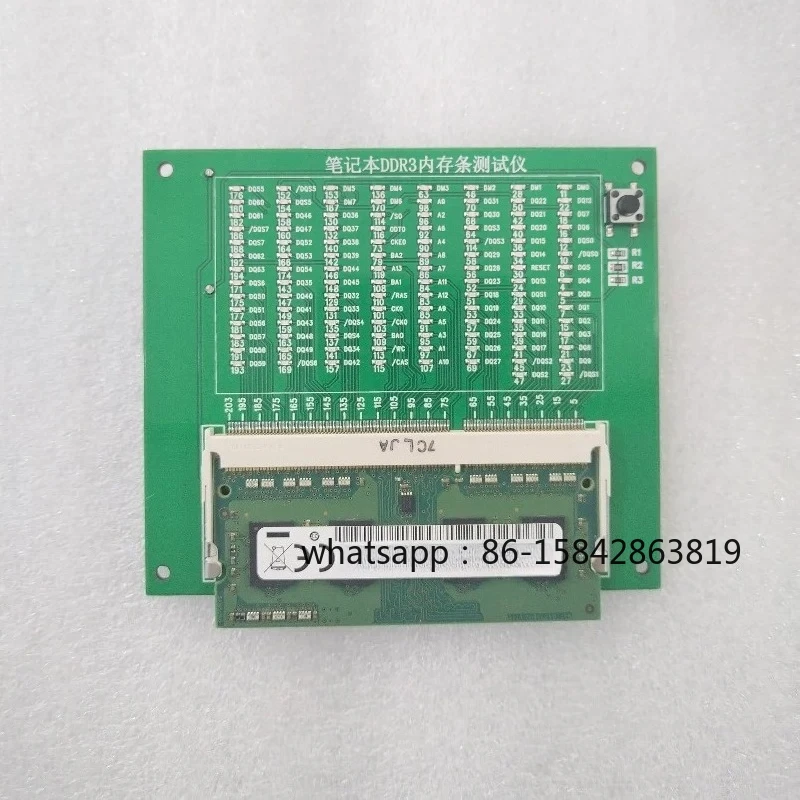 Notebook DDR3/4/DDR5 Memory Stick Test Card, Memory Stick Line Test Tool with Light Tester