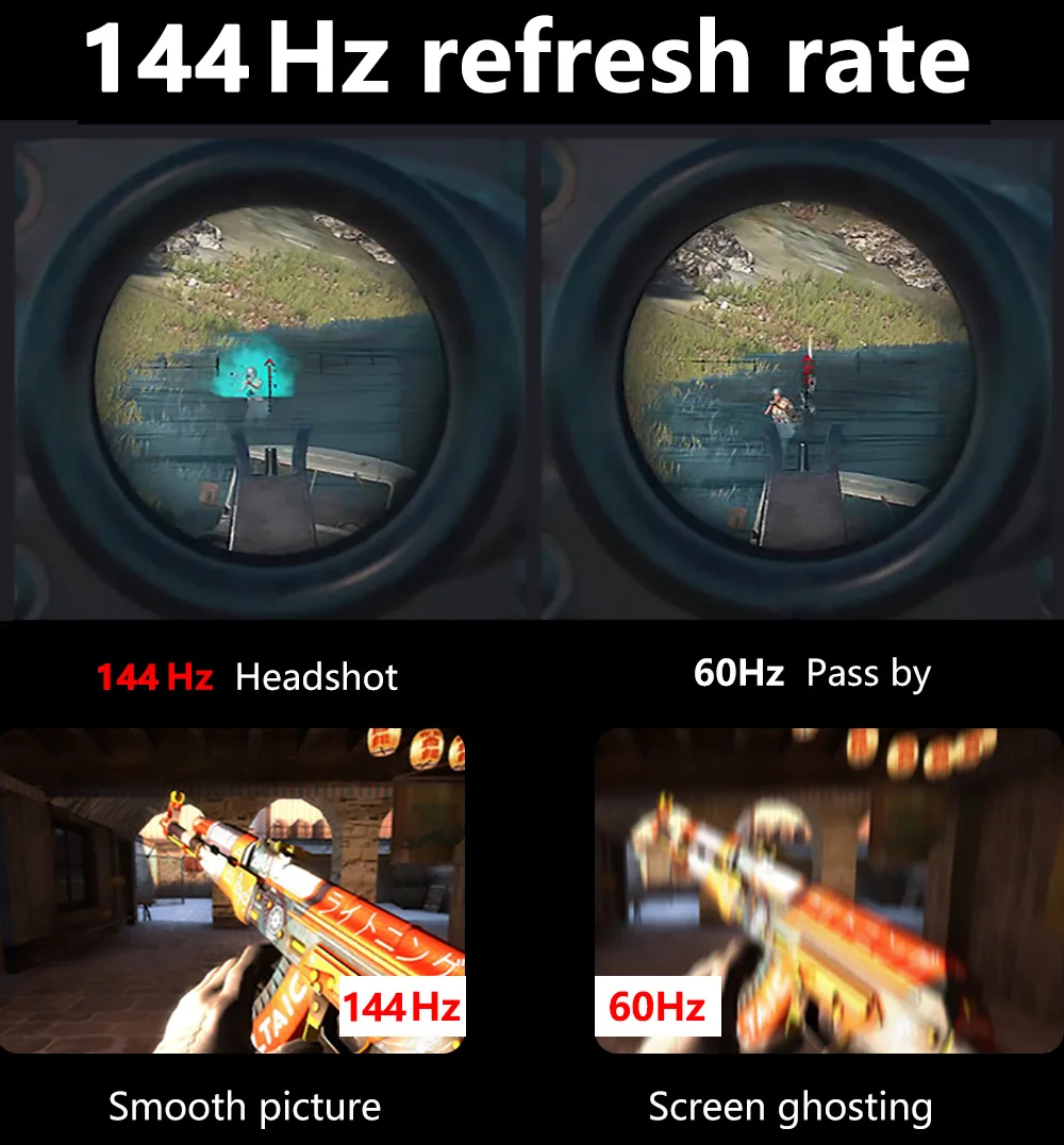 17.3 بوصة 144 هرتز IPS الترا سليم شاشة محمولة 1080P HDR HDMI نوع-C عرض للكمبيوتر المحمول Xbox Ps4 تبديل شاشة الألعاب