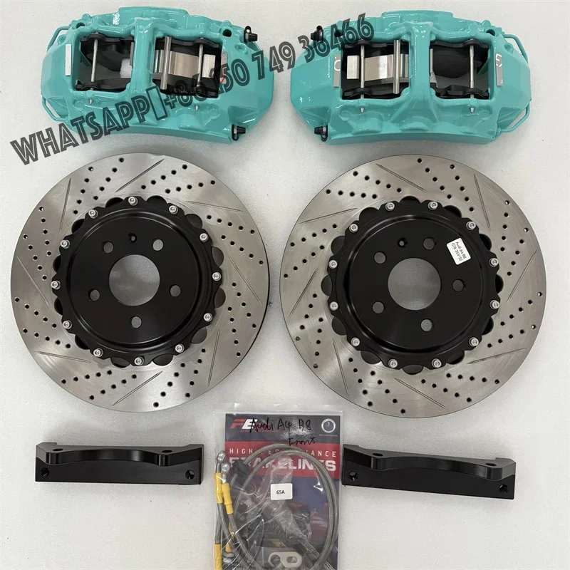 

New Big Brake Kit for Chevy Silverado 2500hd 8x6.5 Lug Pattern 380*34mm Hole Disc Compatible with Land Cruiser 200 Model