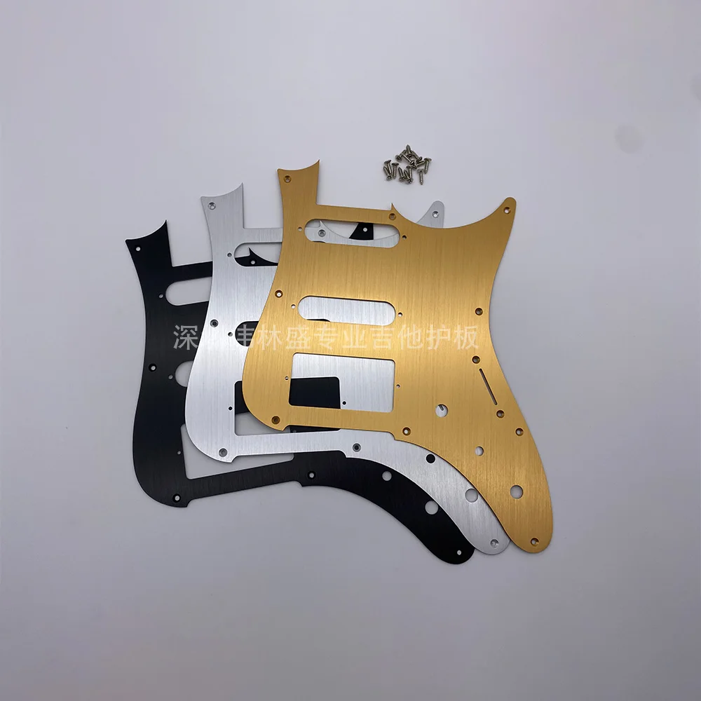 Electric Guitar Guard, Ibanez azes2204, Alloy Wire Drawing Metal Plate, Electric Guitar Panel