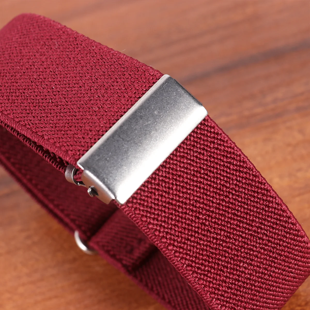 

1 Pair 2.5Cm Shirt Armband Premium Durable Unisex Chinlon Anti Slip Clip Strong Locking Gift Wine Wear Accessory