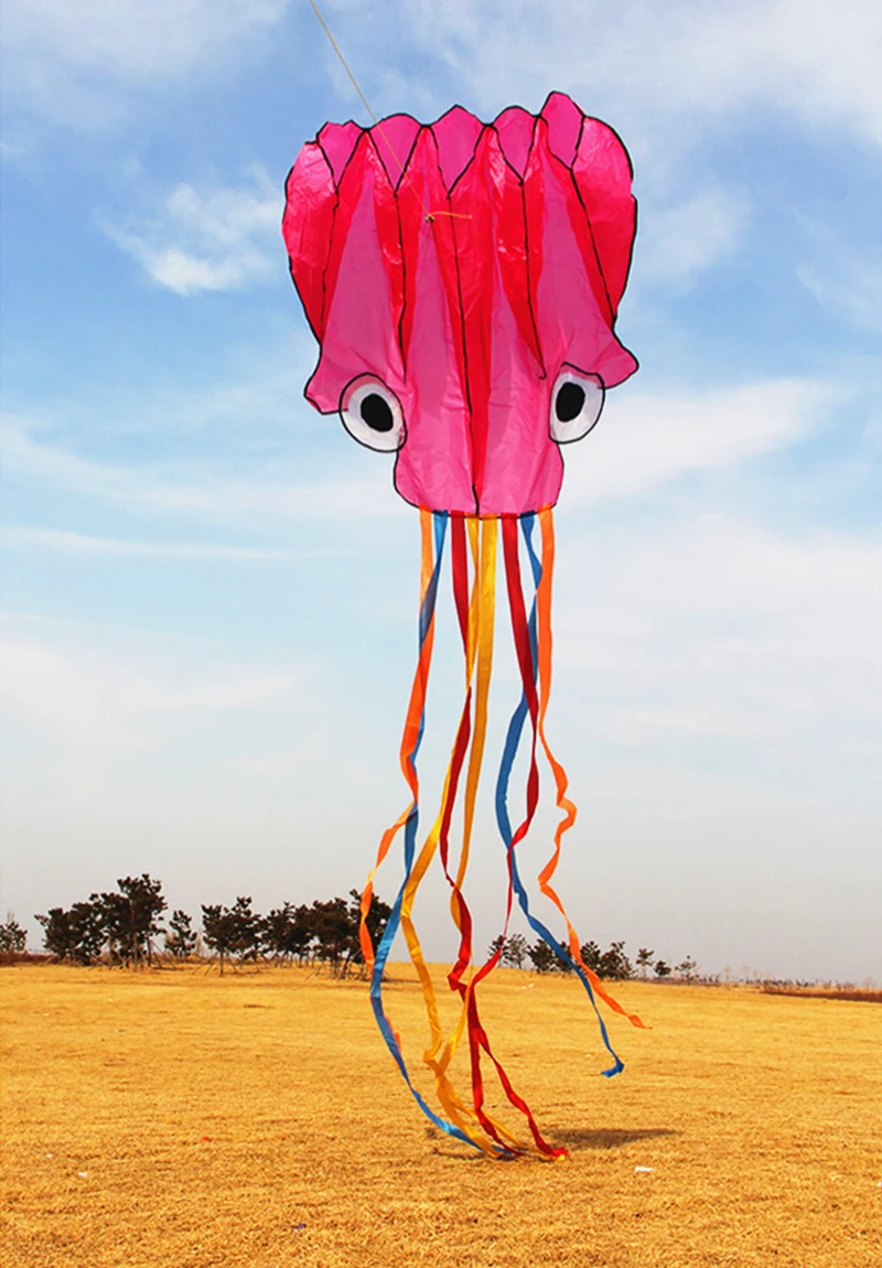 free shipping new octopus kites flying toys for children kites line professional winds kites factory Flying toy Outdoor games