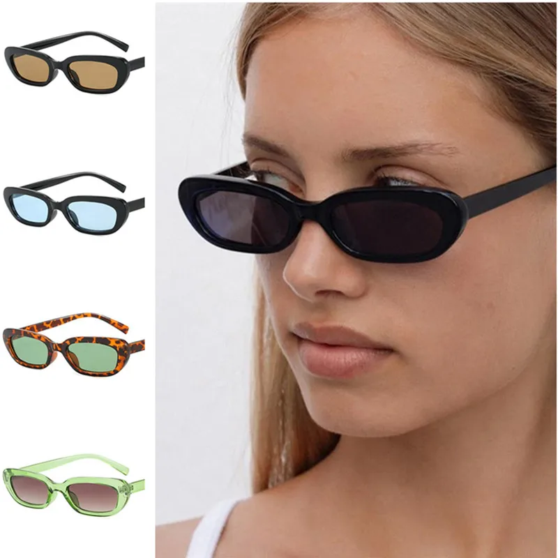 

Fashion Sun Glasses Unisex Narrow Frame Anti-UV Spectacles Simplity Eyeglasses Retro Google Cat Eye Sunglasses