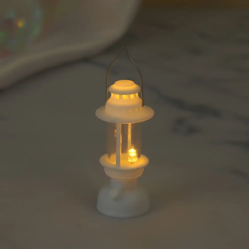 Retro LED Electronic Candle Light Creative Flameless Mini Square Night Lights Warm Light European Style