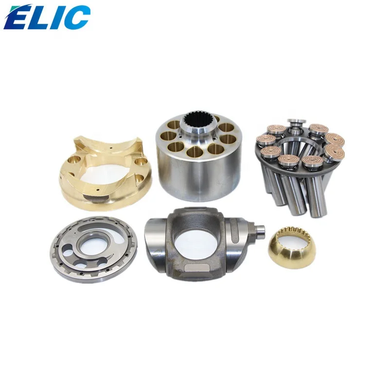 ELIC PC210-6 PC130-7 PC200-8 Hydraulic pump spare parts HPV95 cylinder block valve plate piston shoe retainer plate ball guide