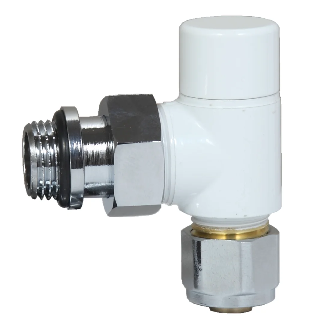ATV&UTVPEX Nickel Plated Manual Radiator Drain Valve Angle Type Thermostatic Water Heating Modern Apartment Hydronic Floor Heati