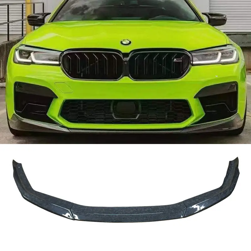 

Mp-style F90 M5 LCI Forged Carbon Fiber Front Lip for BMW M5 2021-2023