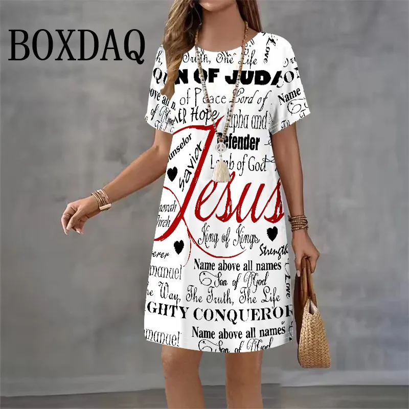 

Новые летние модные платья с буквенным принтом для женщин, 3D графическая мода, уличная одежда с круглым вырезом и коротким рукавом, повседневная одежда больших размеров 9XL