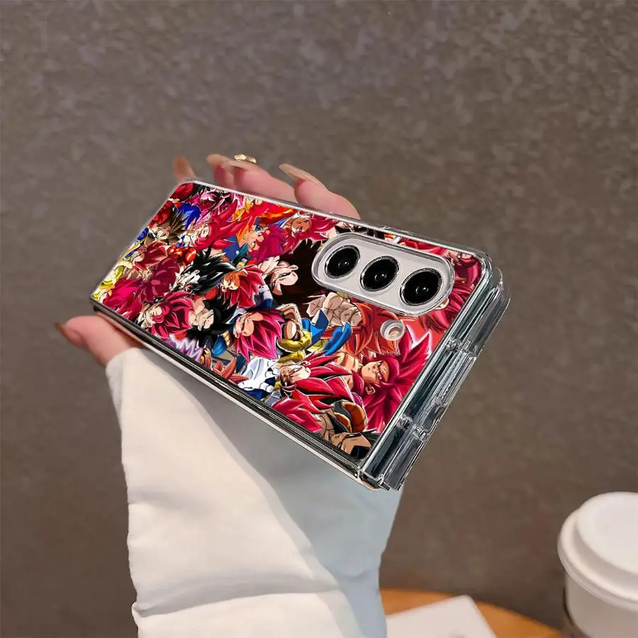 لعبة دراغون بول بيكولو Goten حافظة لهاتف سامسونج جالاكسي ZFold3 ZFold5 ZFold6 Z Fold 7 6 5 4 3 ZFold7