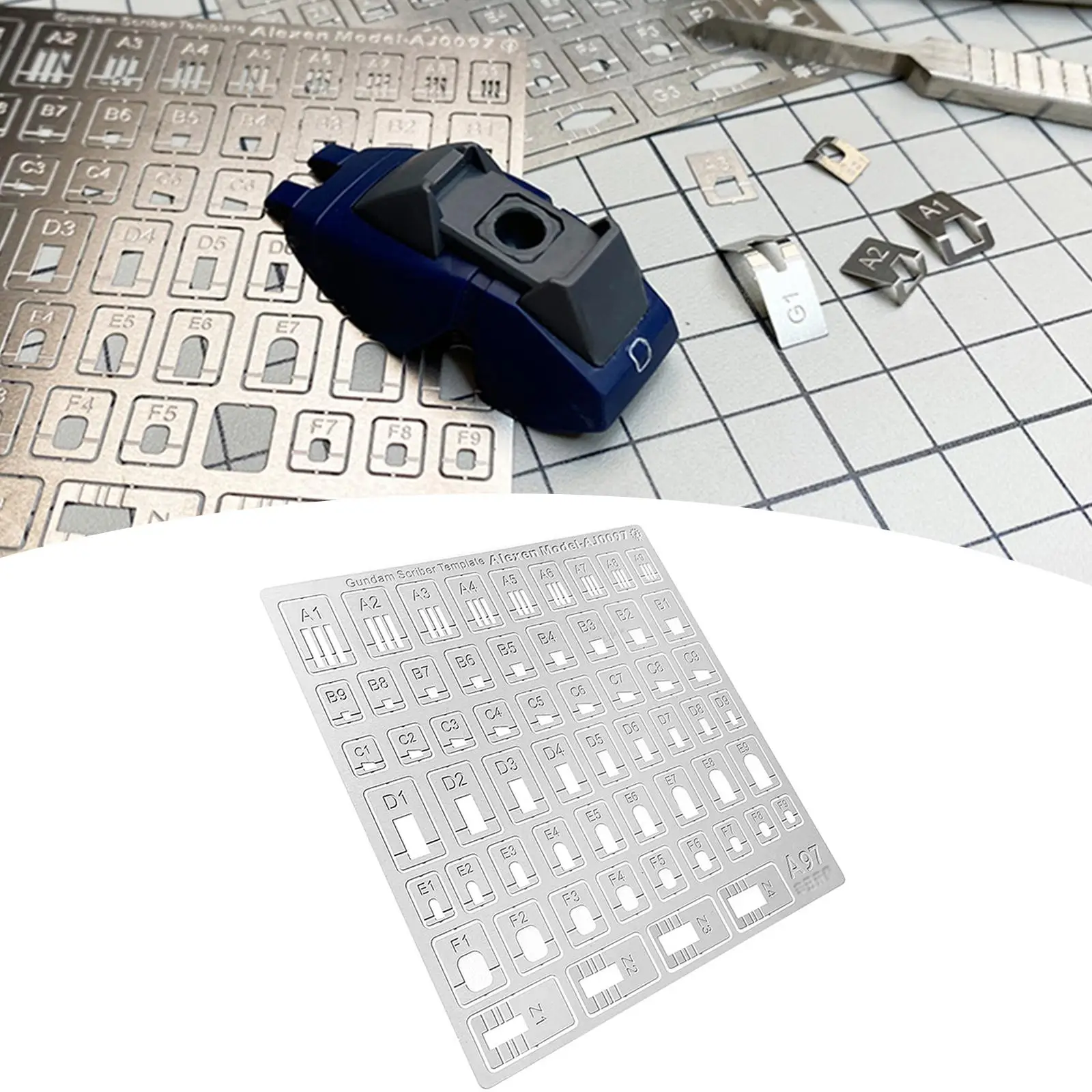 Line Carving Auxiliary Ruler Durable Stainless Steel Easy to Use Scribe Line