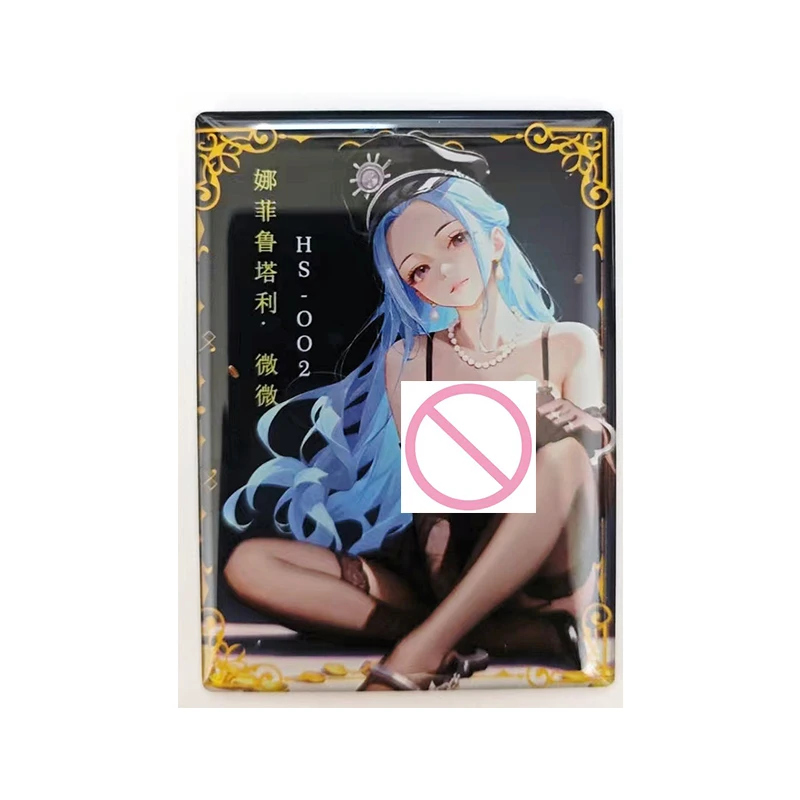 Japanese Anime ONE PIECE Nami Shirahoshi Nefertari D. Vivi Yamato Collectible Cards Christmas Birthday Gifts Children's Toys