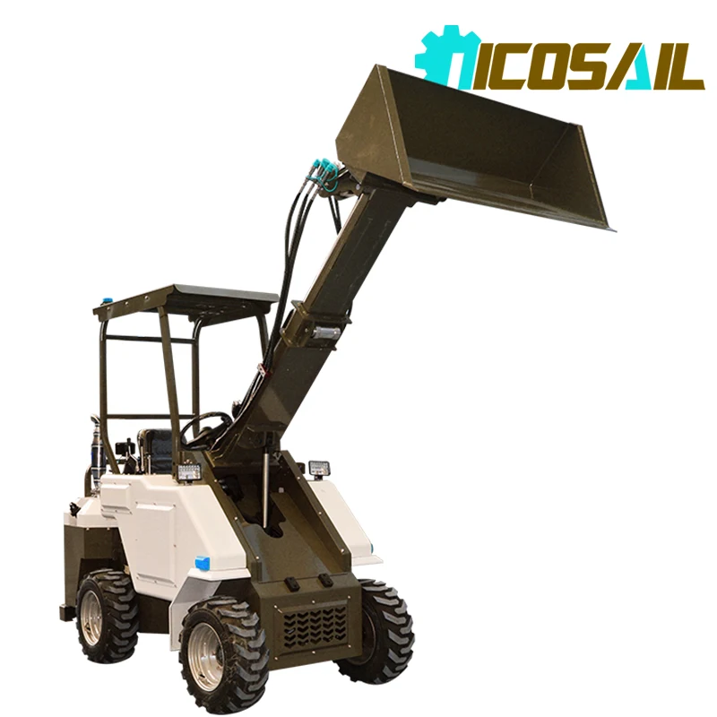 

Мини-погрузчик с бортовым поворотом, установка рулевого управления, гидравлический фронтальный многофункциональный погрузчик с настраиваемой кабиной