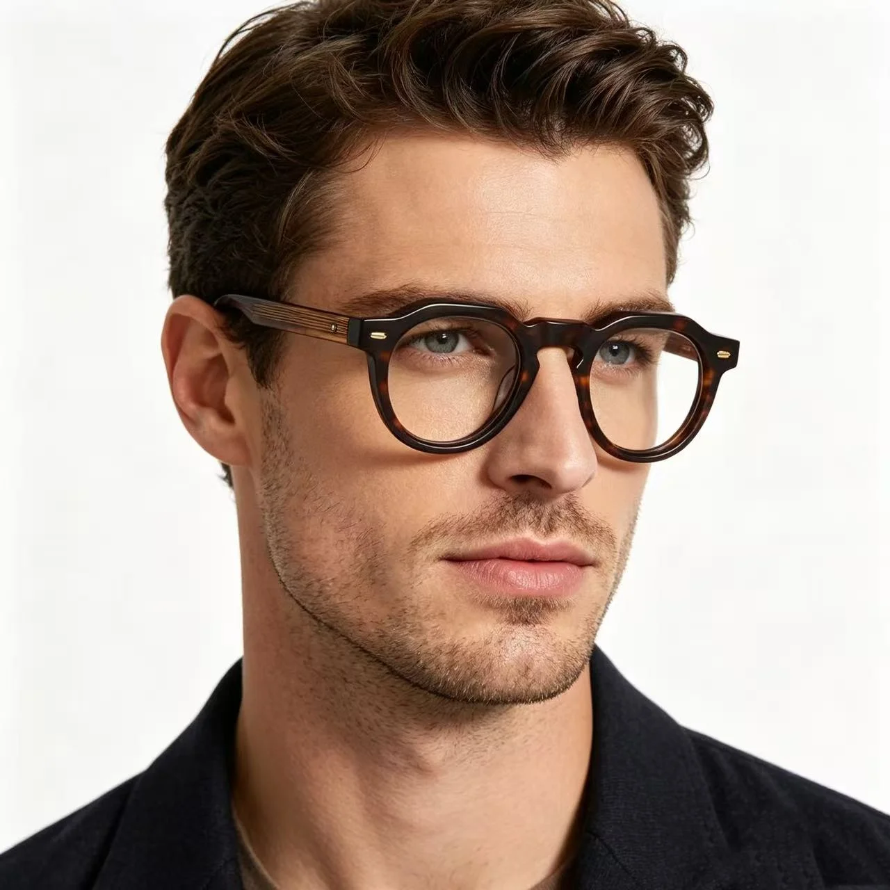 

Винтажная оправа для очков ручной работы из ацетата для мужчин, ретро-оправа для очков для женщин, люксовая брендовая оправа для очков, оптические очки по рецепту