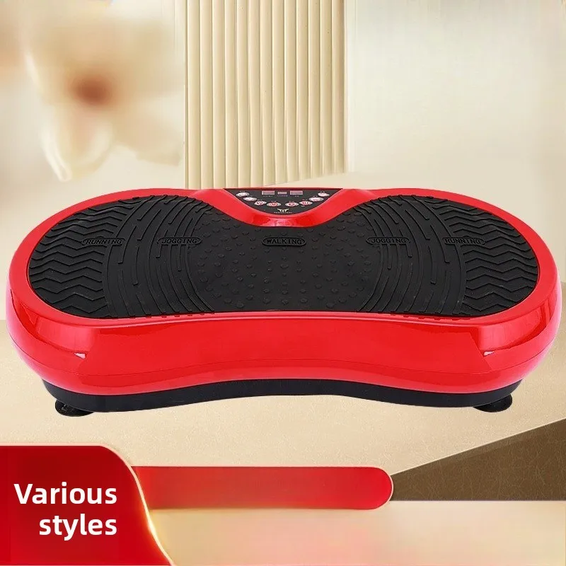 Home Standing Vibration Plate Fat Shaker Machine Body Sculpting Beauty Fitness Trainer Portable Workout Equipment for Lazy Users