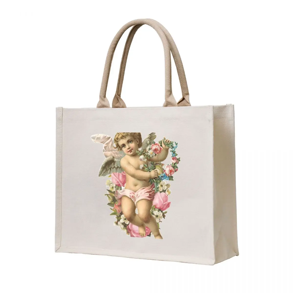 

Baby Angel Tote Bag Customizable tote bag canvas tote Shopper handbag