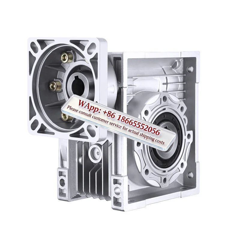 NMRV Worm Gear Reducer 40/50/63/75/90/110/130 Small Stepping Servo Turbine Box