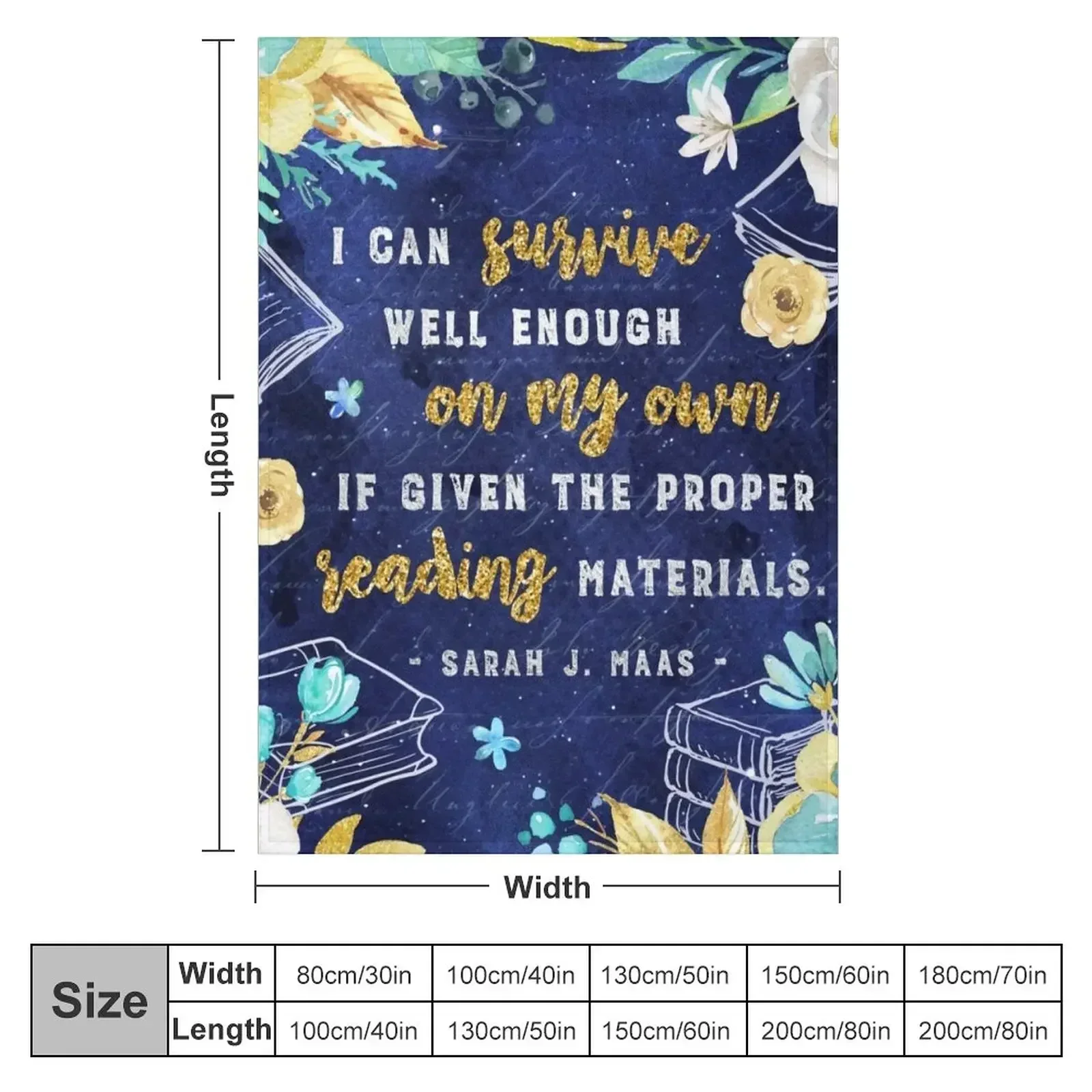 I can survive Throw Blanket couch cozy soft plush fuzzy picnic outdoor blanket
