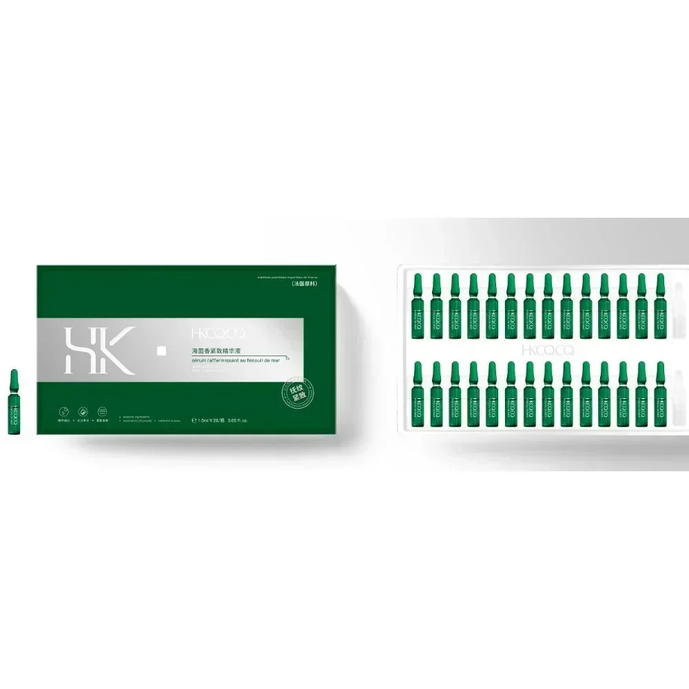 Sea Fennel Revitalizing Pure Penetrating ESSENCE Firm Hydrating Anti-Wrinkle Ampoule Solution 28 Pcs/Set  Anti-aging Skin Care
