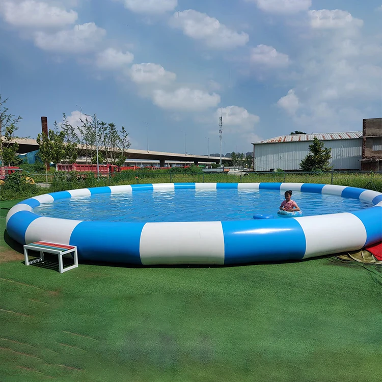 

Большая надувная горка коммерческого аквапарка коммерческого класса с бассейном