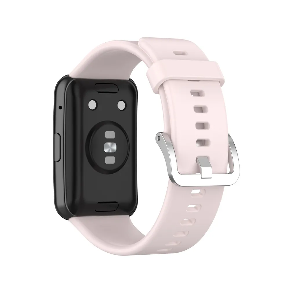BEHUA Buntes Silikonarmband für Huawei Watch Fit Original Smartwatch-Zubehör, Handgelenksband mit Werkzeug, einfache Anpassung – Detail 21