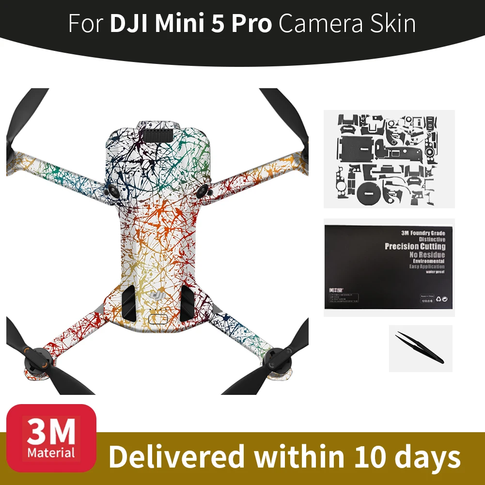 For DJI mini5pro Skin DJI Mini 5 Pro Camera Decorative Stickers Anti-scratch Camera protective film More Colors