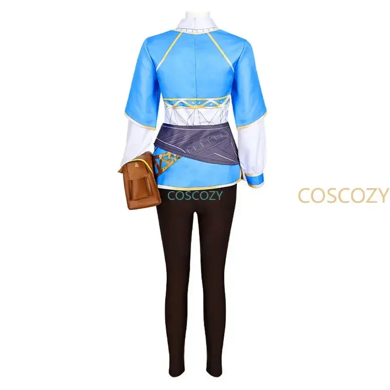 A Litter Of Bears Princess Zelda Breath of Wild The Legend of Cosplay Wig Costume Outfit Woman Halloween L 2025 New
