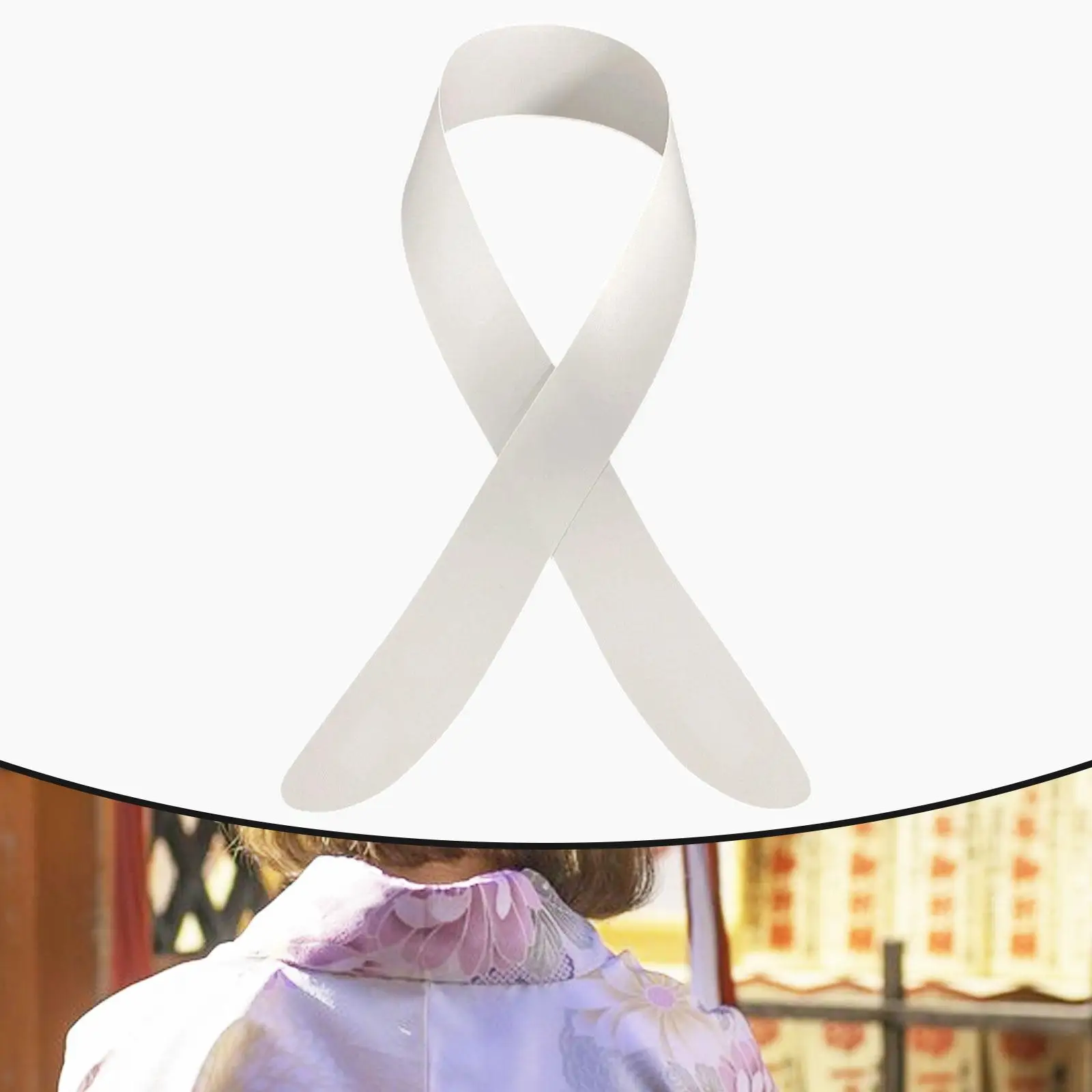 Japanese Kimono Collar Soft Clothes Decoration for Celebration Party Banquet