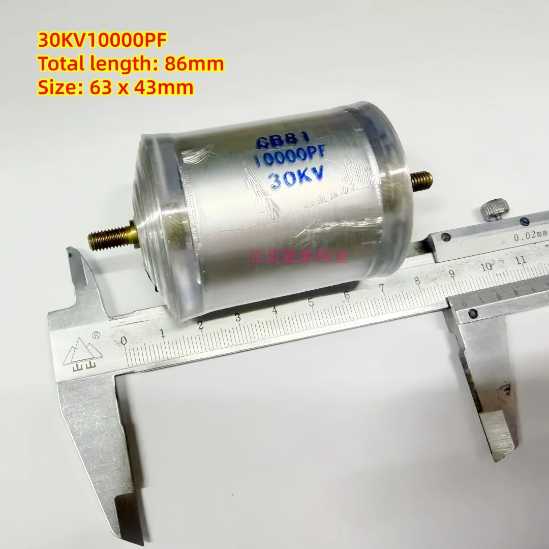 1 шт. CB81 Высоковольтный полистироловый конденсатор 10000PF 30KV 10nF 30KV 103