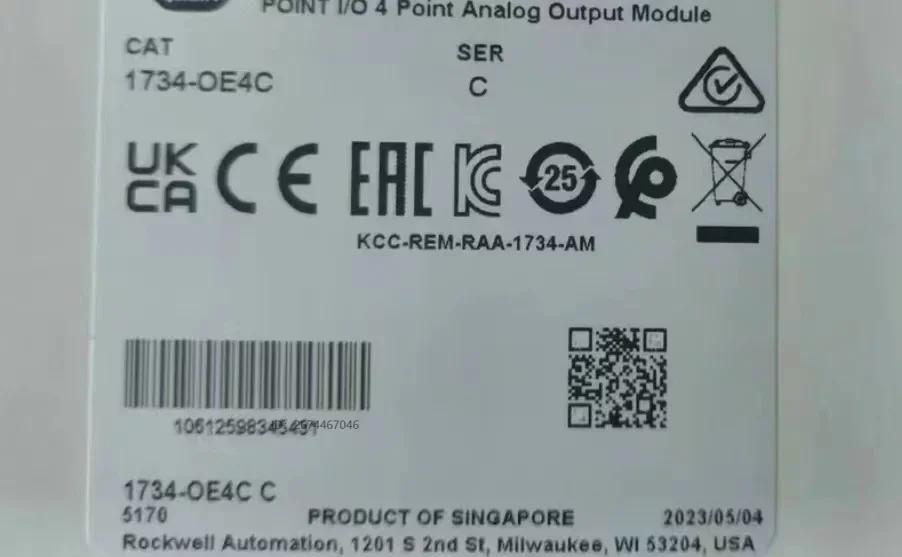 

1734-OE4C продает только оригинальные товары