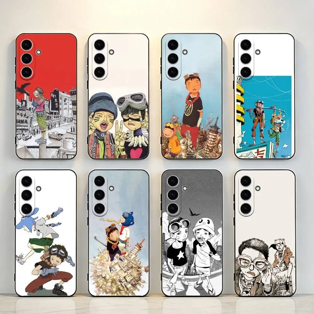 

Animated Movie T-Tekkonkinkreet Black Shell Phone Case For Samsung Galaxy A73,A72,A71,A70,A53,A52,A51,Others Soft Black Shell