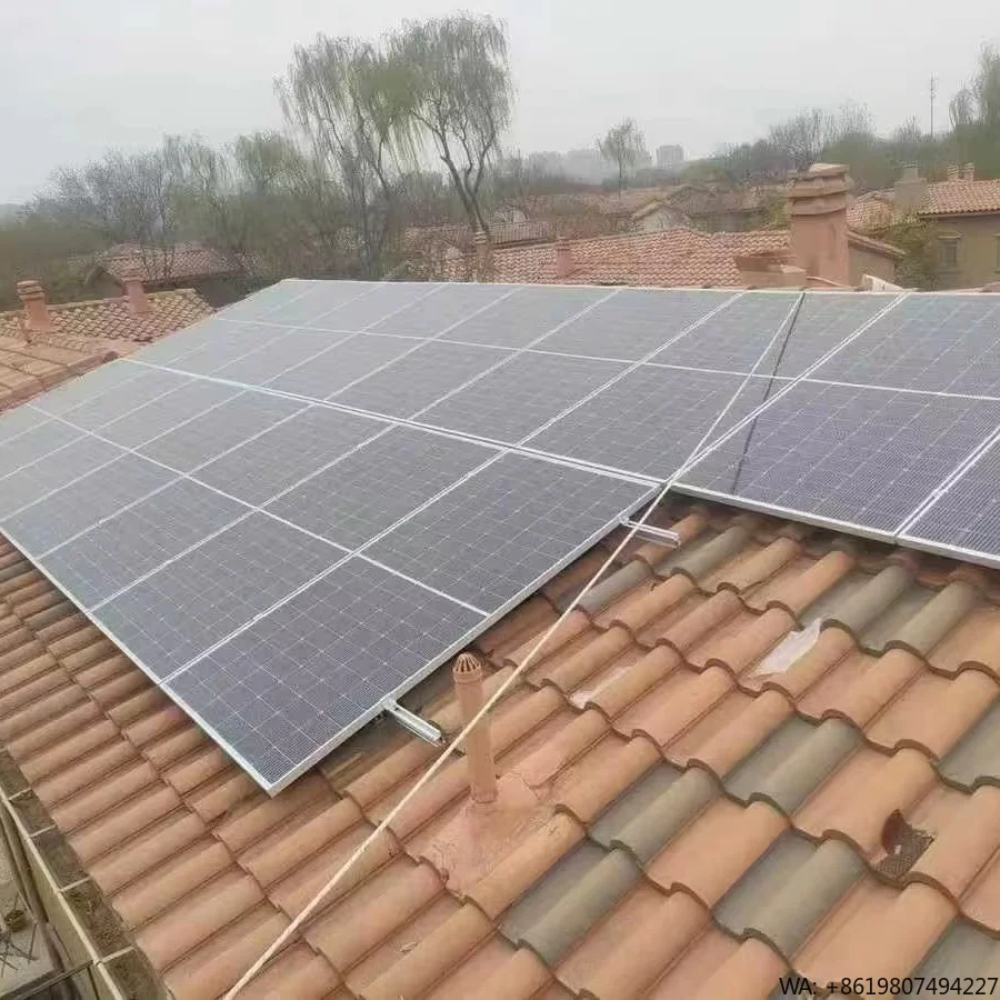Intelligent Off-grid Solar System 5KW MPPT Controller Gel Lead-Acid Battery Pure Sine Wave Inverter PV Panels SIY SOLAR Home 10
