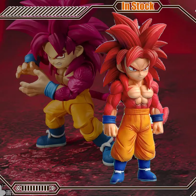 

Dragon Ball Super Saiyan 4 Goku Anime Figure Daima Ss4 Son Goku Action Figurine Pvc Model Gk Statue Customized Collectible Gift