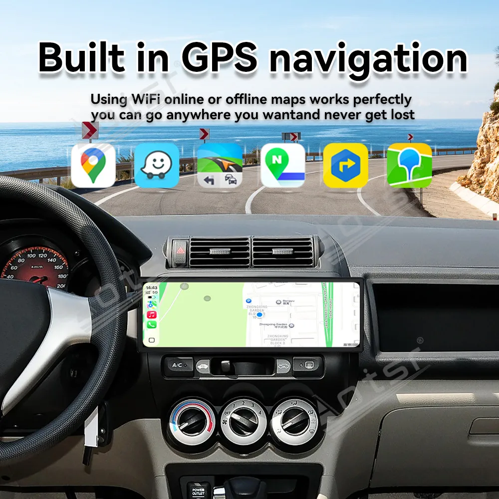 14.9“ Android For Honda Fit City EVERUS S1 2002~2015 Car Multimedia Automotive Carplay GPS Navigation Car Radio Stereo Head Unit