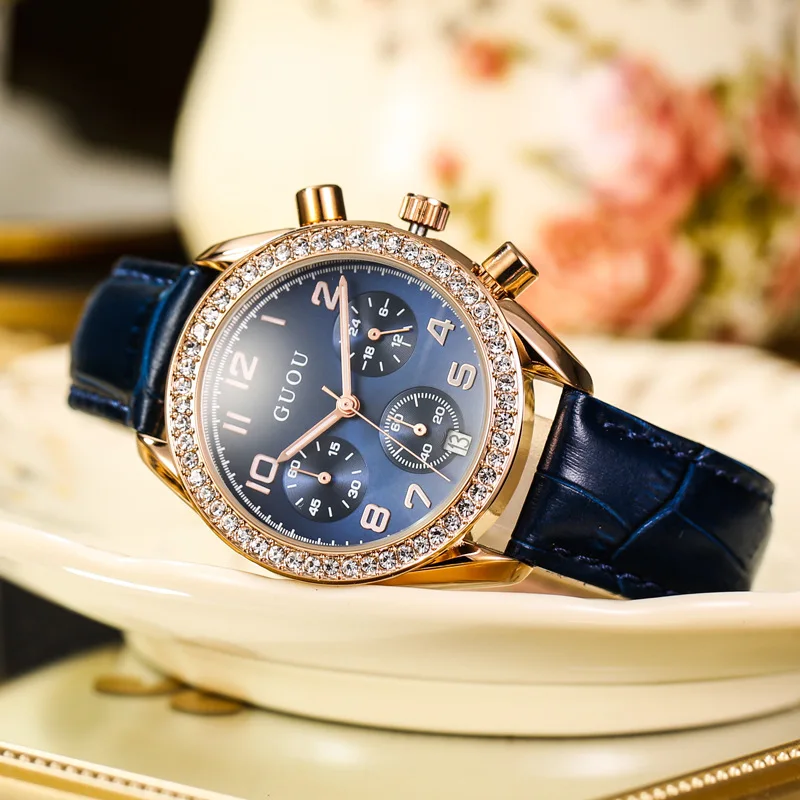NewDesignDial Watch For WomenFashionableAnd Multi-Functional Quartz Watch For StudentsTrendy Ladies' WatchPerfect Gift For Women