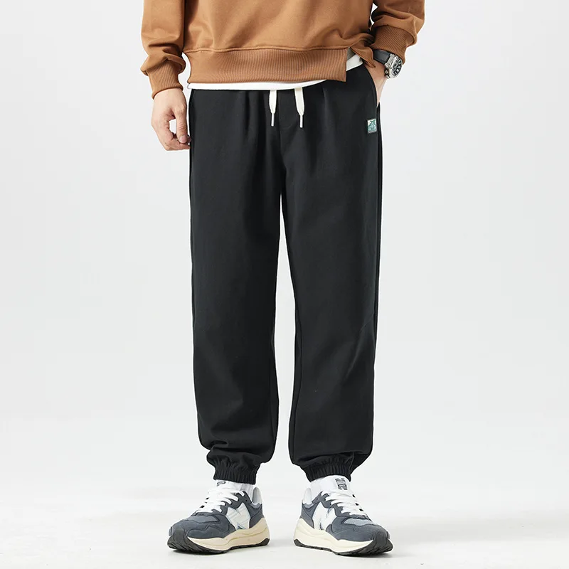 

Men's spring and fall new sports casual pants, ankle sweatpants, loose pants