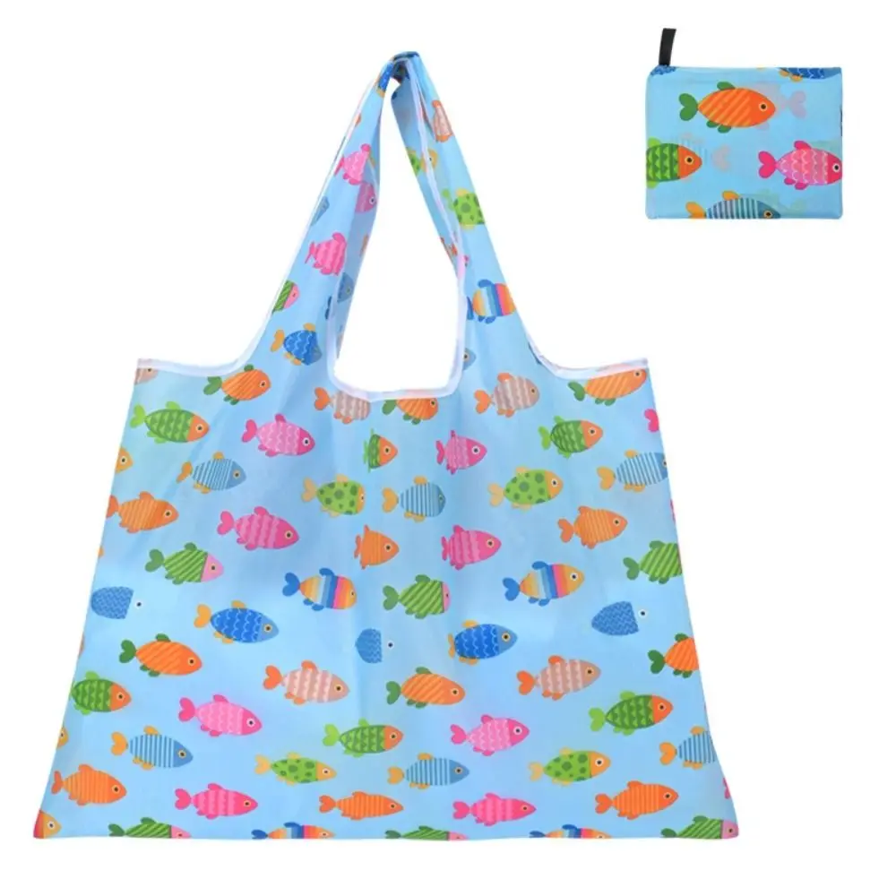 Multiple Styles Large Capacity Folding Shopping Bag Lightweight Washable Recycle Tote Bag Eco-Friendly Portable Storage Bag