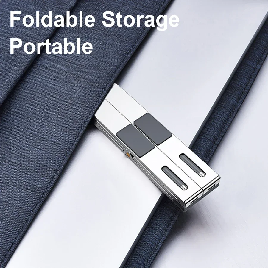 Imagem -04 - Suporte Portátil Ajustável para Laptop Suporte para Notebook Macbook Pro Computer Base Riser Suporte de Refrigeração