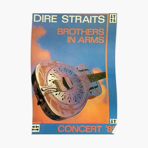 Dire Straits In Concert  Poster Mural Vintage Wall Modern Home Print Decoration Funny Decor Painting Room Art Picture No Frame