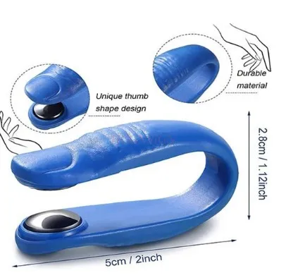 Finger Joint Tiger Point Massage Clip Acupressure Hand Pressure Clip Meridian Massager Headache Migraine Relief Stress Anxiety