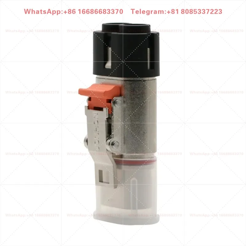 Rectangular Locking High Voltage 2-Core Plug Connector RC12Y-10-6 Used For New Energy Equipment Circuit Connection