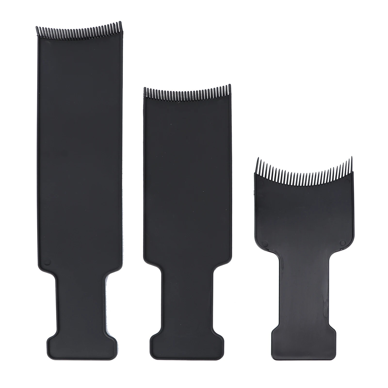 

3pcs Hair Dyeing Comb Paddle Board Coloring Highlight Tools for Salon Home Use Protect Scalp Prevent Damage Easy Clean
