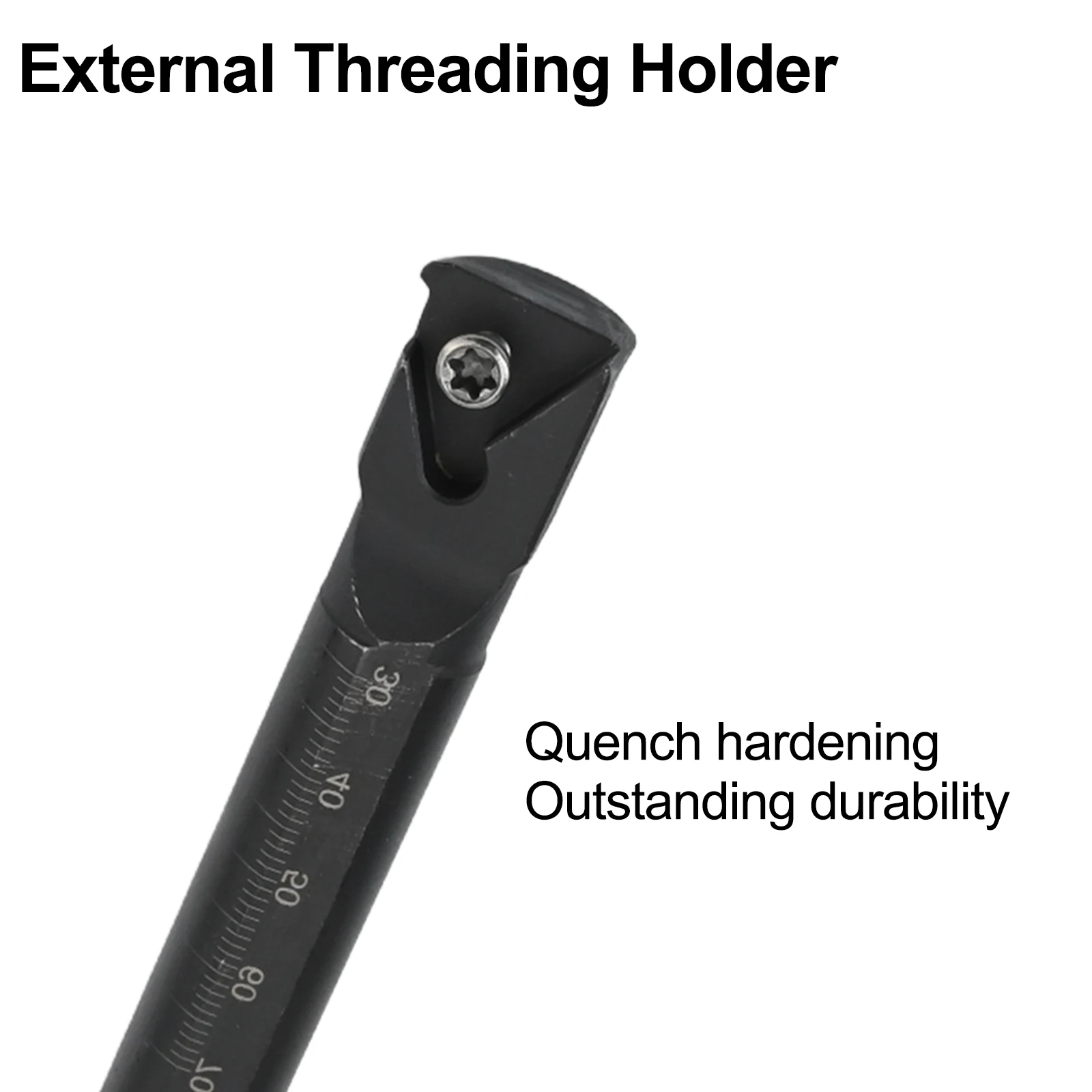 SNL0013M16 Left Hand CNC Tool + Ten Carbide Inserts (Model 16ER AG60) Designed for Impact Resistance and for advantage