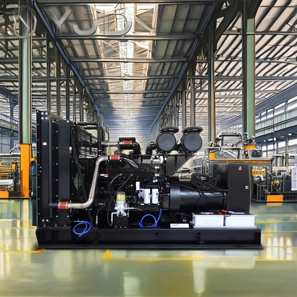 DYJD KC500KW Super Silent Diesel Generator 220V/380V 50/60Hz Auto Start ATS Industrial Backup Power with Water Cooling
