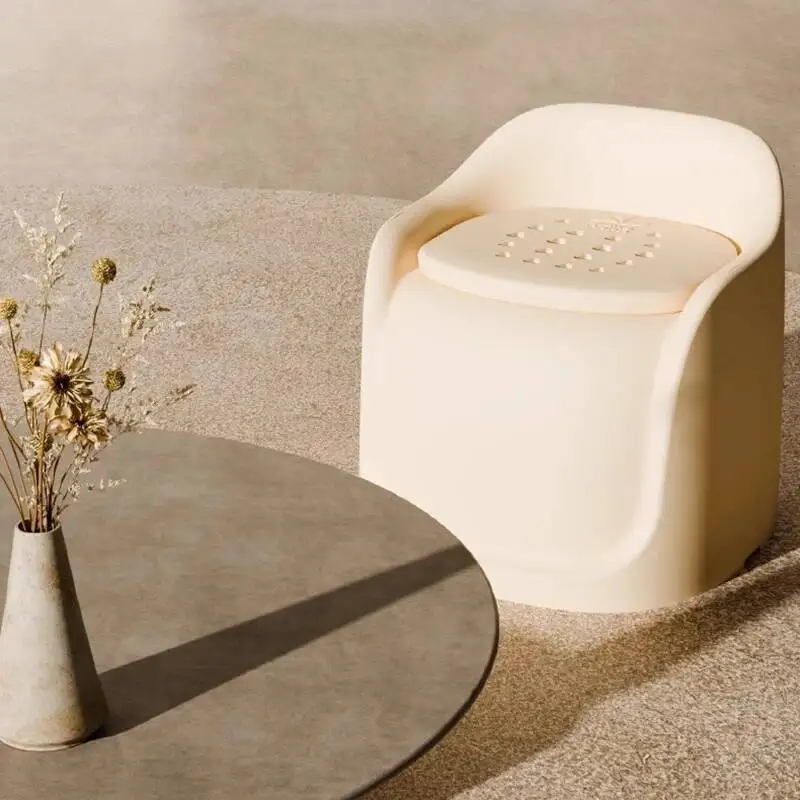 

Nordic Shower Bathroom Chair Plastic Children Elderly Portable Small Sauna Designer Stool Cute Baby Tabouret Home Furniture