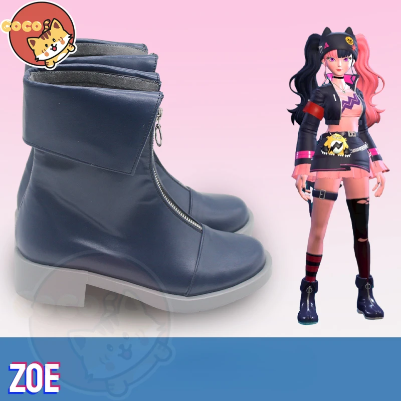 Palworld Zoe Cosplay Schuhe Spiel Palworld Zoe Cosplay Stiefeletten Unisex Rollenspiel jeder Größe Schuhe Cocos