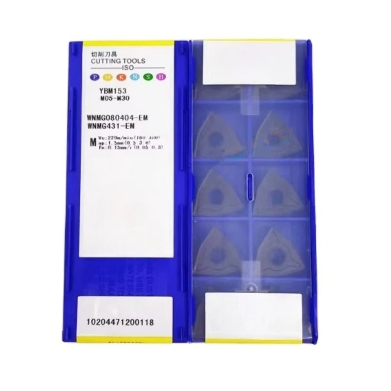 

WNMG Insert WNMG080404 WNMG080408 WNMG080412 Carbide Insert YBD152 YBC252 YBC251 Carbide Turning Insert ZCC10 pieces per box