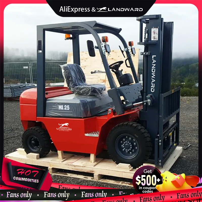 

EPA Agricultural High Quality 4WD Diesel Forklift 3 Ton High Power All-In-One Counterbalance Forklift Euro 5 Engine Customized