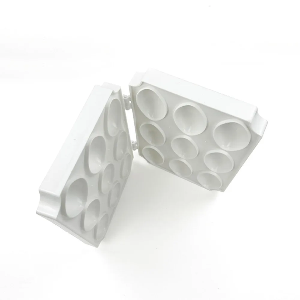 

Kitchen Gadget 4/9 Holes Meatball Maker Manual Efficient Kibbeh Roll Moulds DIY Plastic Meatloaf Mold Restaurants